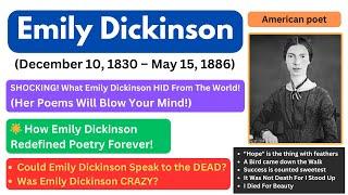 Emily Dickinson | Biography, Poems, Death, Facts, Hope, Wild Nights