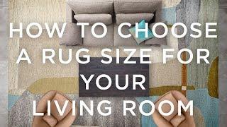 How To Choose A Rug Size For Your Living Room