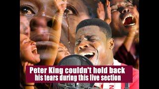 Peter King couldn't hold back his tears during this live section (Power of Worship Prod  by e flat)