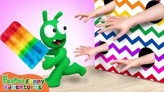 Pea Pea Giant Maze Challenge for kids & more funny stories - Pea Pea Funny Adventures