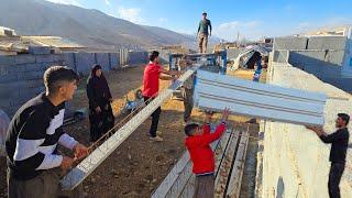 ️Milad and Hassan's Adventure: Shopping for Beams and Fibers for Their New Home!