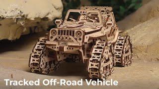 Tracked Off-Road Vehicle | Assemble me. Get ready to conquer any terrain!