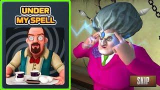 المدرسة الشريرة مقلب التنويم المغناطيسي - Scary Teacher 3D Version - under my spell - new level