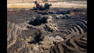 Blasting in opencast Coal mines | Blasting Technic and process