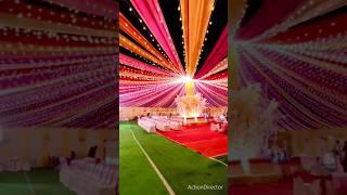 Pandal decoration for Wedding Ceremony | #shorts #wedding