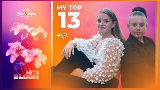 Junior Eurovision 2024  | MY TOP 13 (NEW: )