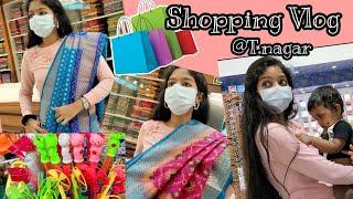 Shopping Vlog ️ | Fun time with Family | T Nagar street shopping ️ | #miss_miracle #shoppingvlog