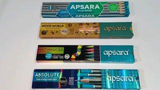 Different Types Of Apsara Pencils |