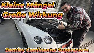 The king of the 12 cylinders! Replacing the valve cover gasket on a Bentley