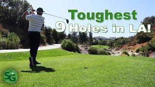 Playing Golf on one of the Toughest Courses in Los Angeles | Mr. Short Game