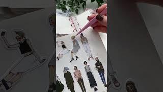 mini journal asmr ️- cinema aesthetic  #asmr #scrapbooking