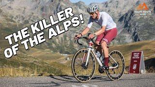 Pushing OVER MY Limit on GALIBIER!? (I lost time..) - Haute Route Alps ep4