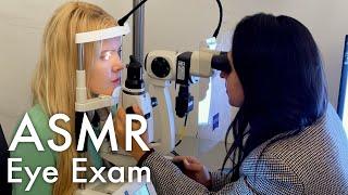 ASMR Real Eye Exam in London (Unintentional, Real Person ASMR)