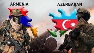 Armenia VS Azerbaijan Comparison of military power 2022