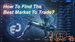 Expert Option: How to Find the Perfect Market to Trade | Eo Strategies 2024