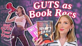 Olivia Rodrigo's GUTS as Book Recommendations!  + GUTS Tour ATL Vlog 