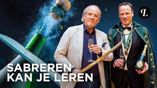 HOE SABREER JE EEN FLES CHAMPAGNE?