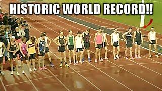 A NEW WORLD RECORD! || Sam Ruthe Is An Absolute Legend and Crushes 1 Mile World Record-15 Years Old