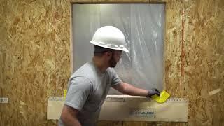 How to make a Sill Pan with Moistop® Rigid Corner Shields