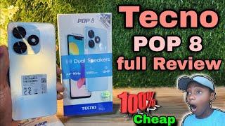 Tecno POP 8 Full Review 2023 | Tecno PoP 8 Unboxing Big Screen & Specifications | Tecno POP 8 Camera