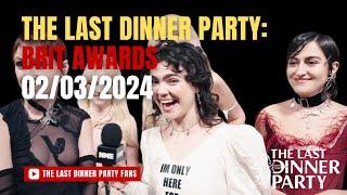 The Last Dinner Party @The BRIT Awards 2024 HIGHLIGHTS