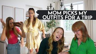 MOM PICKS MY OUTFITS FOR A ROAD TRIP TO SAN DIEGO *this will be interesting*