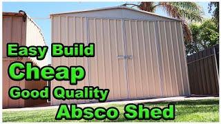 ABSCO SHED Cheap, Easy Build and Good Quality