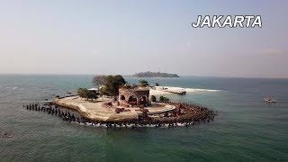 Keindahan Pulau Kelor (Kerkhof) dan Benteng Martello Yang Bersejarah di Kepulauan Seribu Jakarta