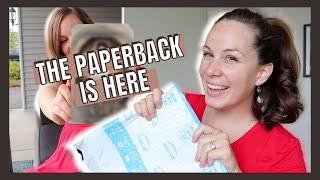 Surprise PAPERBACK unboxing // answering comments, baby update, and announcing the paperback's here!