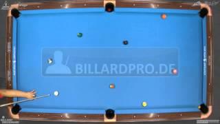 Stuttgart Open 2014, No. 19, 1/4 Final Mario He vs. Geronimo Weißenberger, 10-Ball, Pool-Billard