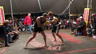 'The Red Baron! fights Aussie Outback Tent Fights - Birdsville 2016