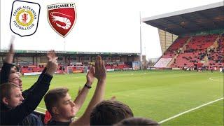 FULL OF DRAMA!! Crewe Alexandra 5-0 Morecambe