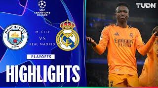 HIGHLIGHTS - Manchester City vs Real Madrid | UEFA Champions League 24/25 | TUDN