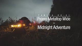 Tamiya CC01 Pajero in Midnight Adventure