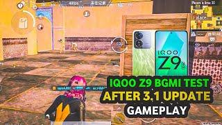 lIQOO Z9 5G BGMI TEST AFTER 3.1 NEW UPDATE | SMOOTH 60FPS AFTER UPDATE | NO LAG |