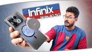 Infinix Note 40 unboxing in ಕನ್ನಡMagSafeDimensity 7020, Flexible AMOLED LTPS, 5000mAh+33W