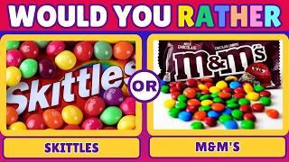 Would You Rather...? Sweets Edition | Quizfinity8