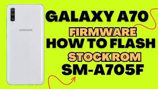 Samsung Galaxy A70 A705F : Flash Stock ROM/Official Firmware with Odin - SM-A705F Stuck Hang Fix It