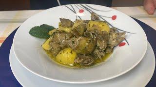 CARCIOFI E PATATE ALLA ROMANA, RICETTA ORIGINALE