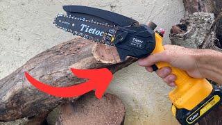 Unbox & Test: Tietoc’s Latest 6 Inch Mini Chainsaw - Is it Worth It?