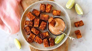 How To Make Air Fryer TOFU That's Crispy And Delicious!