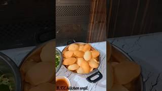 #B.T.C.kitchen wali #suji ki pani puri#shortvideo #trending #healthy #golgape