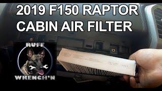 2019 F150 Cabin Air Filter Replacement