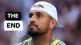 It’s All Over For Kyrgios…