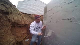 The Best Basement Waterproofing: Easy - DIY Coating - Block Foundation - Exterior Waterproofing