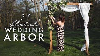 DIY WOODEN ARCH - PERFECT FOR WEDDINGS!