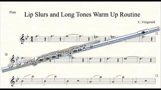 Solo Flute Long Tones Warm up