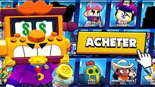 J’ACHÈTE TOUS LES SKINS DE BRAWL STARS ! (Je suis ruiné…)