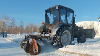 TRACTOR SNOW REMOVAL