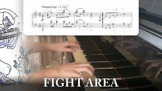 "Fight Area" (from "Pokémon DPPt") || Piano Cover + Sheets!